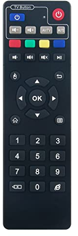 Allimity Learning Replaced Remote Control Fit for EVPAD Set Top Box IPTV Smart TV Box