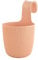 ENGELLAND 1 x Blumentopf zum Hängen, integriertes Drainagesystem, Farbe: Apricot, Ø 15 cm, Pflanztopf-Kübel, Hängetopf, widerstandsfähig, rund, wetterfest, Kunststoff
