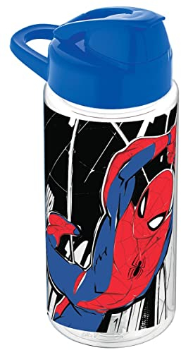 infinite by GEDA LABELS (INFKH) Trinkflasche Spider-Man 500ml Tritan, Blau