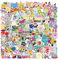 Adesivi Aesthetic Stickers, 300 Pezzi Adesivi per Computer, Impermeabili Graffiti Adesivi in Vinile, Varie Stickers per Ragazze, Bambini, Adulti per Cellulari, Skateboard, Libro, Tazza, Frigorifero