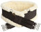 Lamfell Sattelgurt braun 105cm