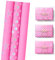 3 Rolle Hochwertiges Rosa Geschenkpapier Geburtstag 43cm x 3m,Pink Geschenkpapier für Mädchen und Fraun,Geschenkverpackung Papier für Kindertag,Muttertag