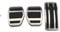 Edelstahl Pedale Kappen Für Citroen C3 C4 Für DS 3 4 6 DS3 DS4 DS6 Edelstahl Gas Pedal Pad Abdeckung. Auto-Pedale-Abdeckung(MT)