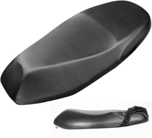 Voarge Universal-Sitzbezug für Motorrad, Rollersitzbezug aus Leder, Kratzfest, mit Sonnen- und Regenschutz. Für Elektro-Scooter und Motorräder (M)