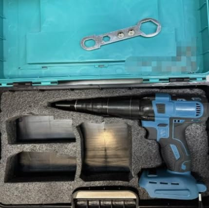 Yofidra Akku Nietzange für Makita 18V Akkus - 20000N Blindnietzange, Bürstenlose Nietpistole mit LED, Automatische Popnietenzange für 2.4-5.0mm Nieten, Aluminium & Edelstahl (ohne Akku)