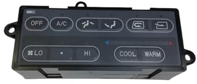 Compatible avec le contrôleur de commutateur de climatisation Komatsu PC 120/220-200-6, panneau de réglage d'air froid, accessoires d'excavatrice