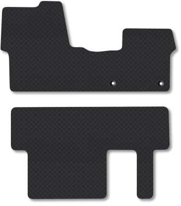 Toyota Proace Verso (2016+) 3mm Rubber Car Van Mats | Tailored Fit Durable Floor Mats Full Coverage Protection Waterproof Accessories Easy Clean Anti Slip Made in the UK