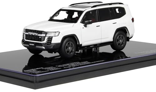 LCD Models LCD43011-WH - Toyot. Land Cruiser 300-GR Sport White - maßstab 1/43 - Modellauto