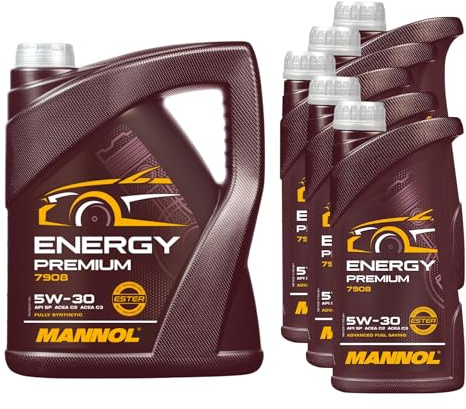 10 Liter Original MANNOL Energy Premium 5W-30 API SN/CF Motoröl Engine Oil Öl
