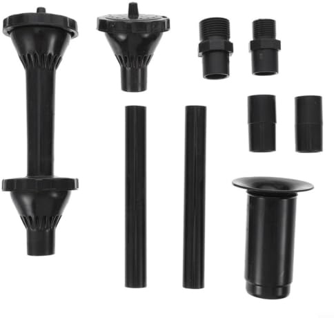 Kunststoff Springbrunnenkopf Set mit Düsen & Verlängerungsrohr(A)