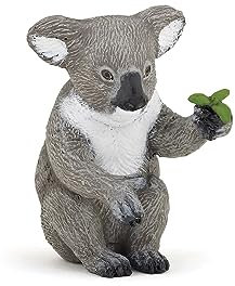 Papo- Koala Figura cod. 50111 Statuetta, Colore Grigio