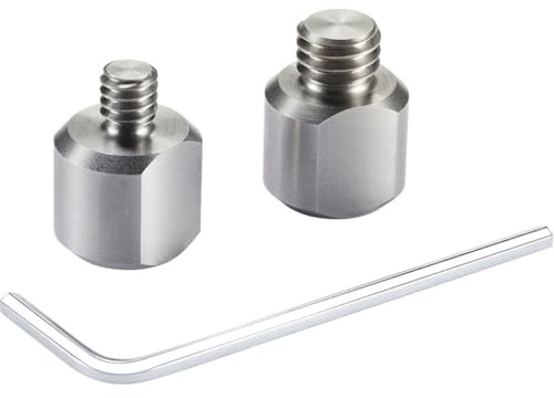 Manfrotto 244 Adpt3814 3/20,3 cm et 1/10,2 cm Adaptateurs (Silver)