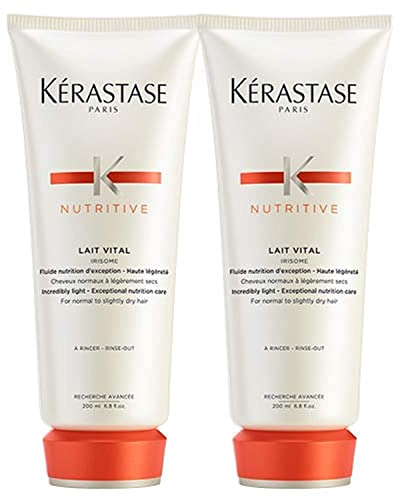 Kerastase Nutritive Duo Pack: Lait Vital Conditioner For Normal to Slightly Dry Hair 200ml x 2