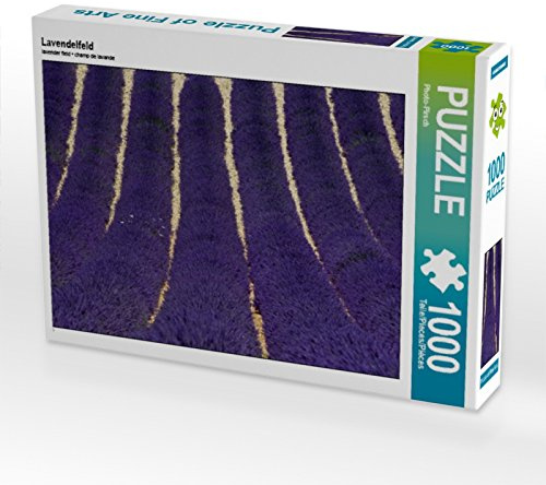 CALVENDO Puzzle Lavendelfeld | 1000 Teile Lege-Größe 64 x 48 cm Foto-Puzzle für glückliche Stunden
