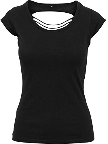 Build Your Brand Women's By035-ladies Back Cut Tee T-Shirt