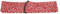 Fdit Lot de 3 couverts de voyage japonais en bois naturel réutilisables (couteau, fourchette, cuillère) avec sac de rangement rouge