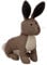 Puckator Rabbit Door Stop - Door Stop Stoppers Stops Indoors - Door-Stops Wedge Stoper - Accessories - Peel Stop - Home Office Doorstops Doorstopper for Kids Improvement