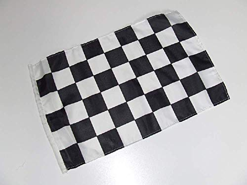 Ziel Zielflagge kariert Flagge Fahne 30x45 cm Stockflagge