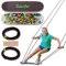 Swurfer TreeSkate Skateboardschaukel, Outdoor-Steh-Up-Surfschaukel, hält bis zu 90 kg, ab 6 Jahren, verstellbare Griffe, Griffband, Kinder-Outdoor-Spielgeräte für Kinder und Erwachsene (Undawadda)
