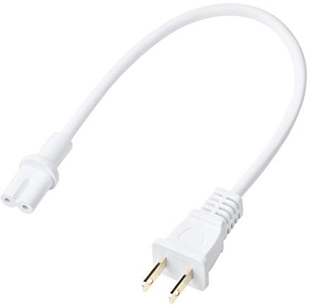 Vebner 12-Inch Power Cord Compatible with Sonos Five, Sonos Play 5, Sonos Beam, Sonos Arc, Sonos Amp, Sonos Playbase, Sonos Sub Gen 3 and Sonos Sub Mini - White