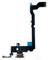 Johncase OEM Charging Port Dock Connector Flex Cable + Microphone + Vibrating Motor Buckle Replacement Part Compatible for iPhone Xs MAX All Carriers (Gold)