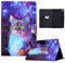 Rostsant Coque Lenovo M10 FHD Plus Housse en Cuir PU & TPU avec Fonction Réveil/Sommeil Auto Étui de Protection pour Lenovo Tab M10 FHD Plus 2020 10.3 Pollici TB-X6060X/X606F - Chat étoile