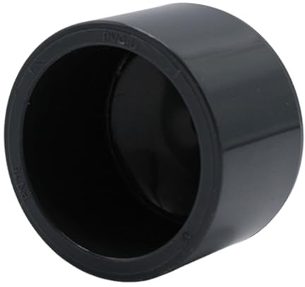 Baumaxxe Bouchon PVC-U à coller 40 mm - bm074 | Embout d’obturation étanche pour tuyau PVC piscine, aquarium, étang et arrosage