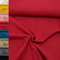 MAGAM-Stoffe Greta Musselin Stoff Double Gauze uni Oeko-Tex Meterware 50cm (10. Rot)