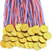 flintronic Medaglie per Bambini, 28 Pezzi Winner Medaglie Bambini, Bambini Medaglie di Plastica, con Nastri al Collo, Bomboniere per Bambini per Giochi per Feste di Giorno di Sport Scolastico