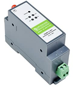 RS485 zu WiFi/Ethernet Modul, Modbus MQTT Gateway, RS485 Serieller Server Rail-Mount, mit RS485, WiFi und Ethernet Ports, Unterstützung von RS485 zu WiFi, RS485 zu Ethernet, Ethernet zu WiFi usw.
