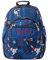 TOTTO Mochila escolar azul y futbolistas - Crayoles