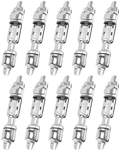 Yeruvce 10 Stück Angelrollenhalter Angelrollenhalter Angelrollensitz Angelrolle Halterung Brücke Rad Angelrute Stange Halter Clip Angelausrüstung