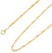 Ardeo Aurum Unisex Damen Herren Kette aus 375 Gold Gelbgold Singapurkette Halskette 2,1 mm Breite und 60 cm Länge mit Karabinerverschluss