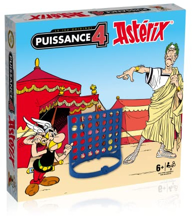 Winning Moves Gewinnbewegungen - Power 4 Asterix - Brettspiel - Französische Version