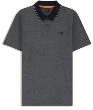 BOSS Mens Peoxfordnew Short Sleeve Polo Shirt