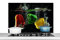 KitchenYeah© Spritzschutz Küchenrückwand Küche Deko Aluminium Platte Wandschutz Herd Spritzschutz WandverkleidungPaprika - Gemüse - Wasser - Schwarz - Rot - Grün - Gelb - 100x65 cm