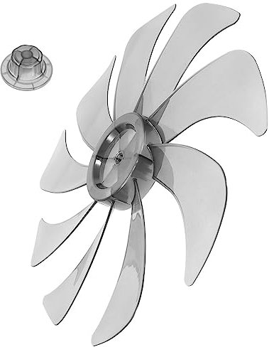 CLISPEED Accesorio Aspas De Ventilador De Repuesto De De Aluminio Aspas De Ventilador De Pedestal De 9 Hojas Pieza De Reparación Para Ventiladores De Pie De Mesa Ventilador Eléctrico De 14