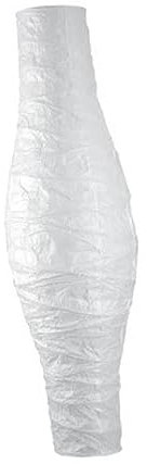 Colcolo Abat-Jour en Papier sur Pied, Couverture de Lampe d'angle sur Pied de 117cm de Haut, Style Nordique, pour Chambre à Coucher, Hôtel