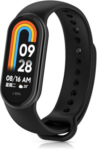 Xisair Armband Kompatibel mit Xiaomi Smart Band 8/9/10, Silikonarmbänder Sport Atmungsaktives Ersatzband für Miband 10/9/8