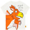 Zog T Shirt | Boys' T-Shirts | Julia Donaldson Books Boys Tshirt | White 5-6 Years