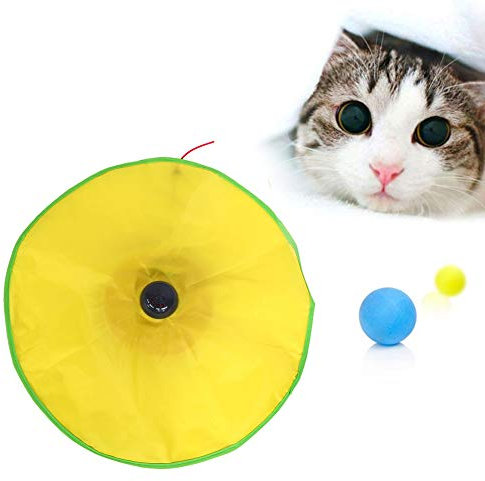 EIMSOAH Cat Toy, Interactive Undercover Clawing Mouse Meow Toy, 4 Speeds, Reduce Destructive Behavior, Stress Relief, for Indoor Cat Exercise, Nylon Material