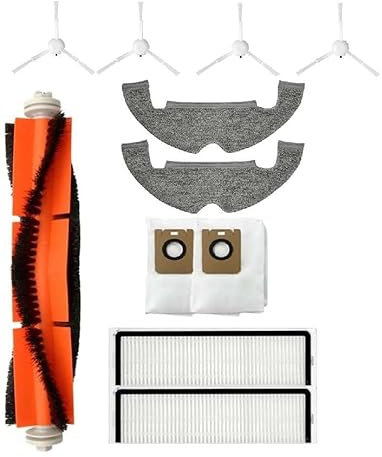 Roboparts® Kit de Accesorios de Repuesto para el Robot Aspirador Dreame D10 Plus/L10 Plus/Z10 Pro