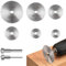 Cutting Discs for Dremel Rotary Tool – 8Pcs HSS Steel Saw Blades Set with 1/8 Mandrel, High-Speed Rotary Tool Accessories for Precise Cutting on Wood, Plastic, Metal & Stone