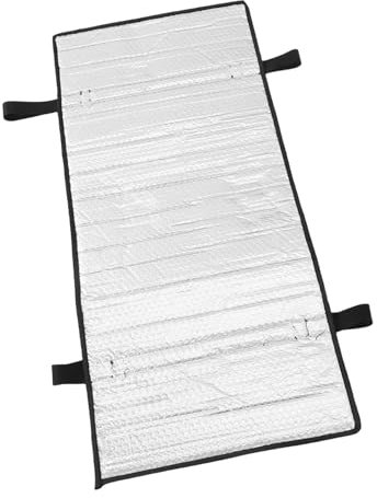 GLEAVI Housse De Protection Pour Climatiseur Extérieur Protection Solaire Argenté Et Facile à Installer Pour Climatiseur