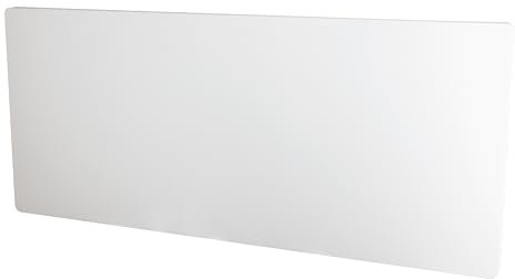 TCP 2000W White Wall-Mounted Electric Panel Heater with Sleek Aluminium Design, Adjustable Thermostat, Digital Screen, 24 Hour Timer, Weekly Programming, Quiet Operation. For Home & Offices