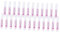 OSOLADY 25Pcs Nail Art Glue Adhesive for Press Nails Rhinestones and Nail Decorations Quick Drying Salon Quality Nail Tip Glue for Home Use