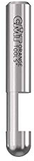 CMT 842.095.11 Vollhartmetall-Trimmer-Bit, 1/4 Zoll Durchmesser, 1/4 Zoll Schaft