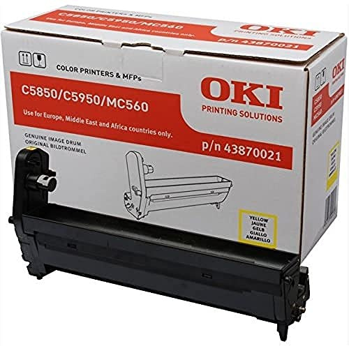 OKI 43870021 C5850, C5950 Trommel 20.000 Seiten, gelb