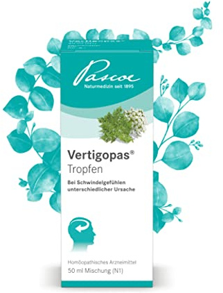 Pascoe Vertigopas homöopathisches Arzneimittel bei Schwindel, 50 ml | Arzneimittel als Tropfen zum Einnehmen, bei Schwindelgefühlen unterschiedlicher Ursache, 50 ml, von Pascoe Naturmedizin