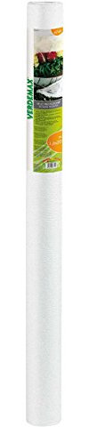 Verdemax 6749 - Rotolo di Rete in Tessuto Non Tessuto, 17 g/m², 1,6 x 20 m, Colore: Bianco